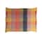 Hello Honey® Gold & Orange Block Wool & Acrylic Ruffled Throw Blanket